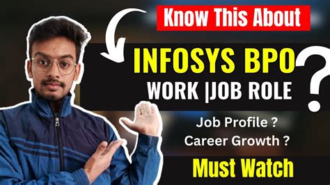 infosys bpo jobs